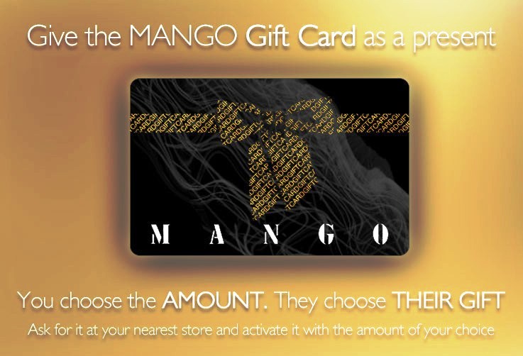MANGO Gift Card M's PHOTOLOG