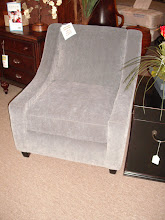 Slate Blue Accent Chair