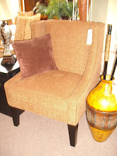 Animal Print Chair In Gold Tones In Stock