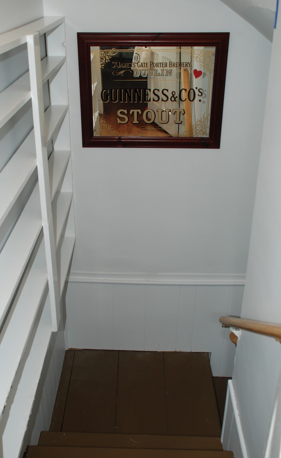 Dark Brown Stairs