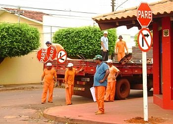 Webleitor reclama situação do trânsito de Tangará da Serra