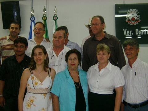 Imagem da nova diretoria da Casa do Adolescente de Tangará da Serra