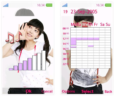 Victoria@韓國女子組合F(x)SonyEricsson手機主題for Aino﹝240x432﹞