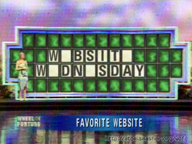 Website Wednesday