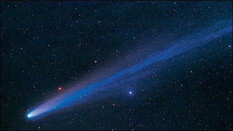 ASTRONOMIA E ENERGIA SOLAR Viajando na cauda do cometa Hyakutake