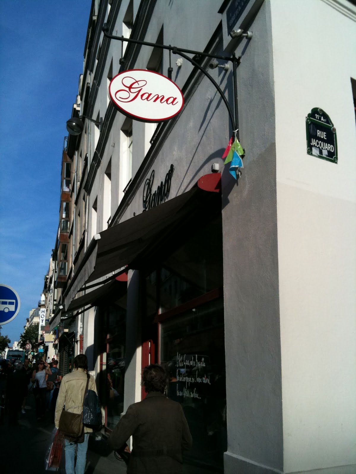 not drinking poison in paris: thank gana it's september: comptoir gana