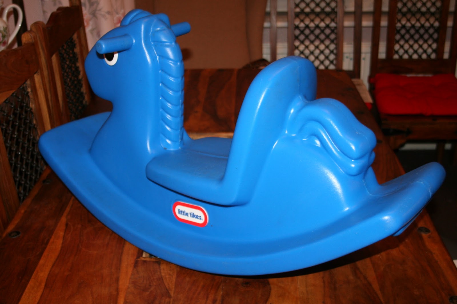 fisher price rocking horse plastic