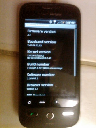 ANDROID FORUMS ERIS UPDATE