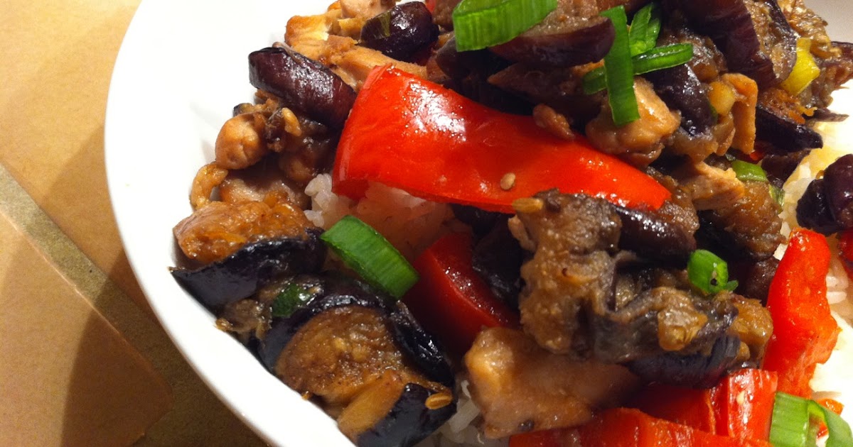 The Meat and Potatoes Foodie Spicy and Sweet Eggplant Stir Fry