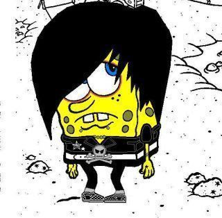 emo spongebob report