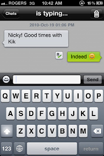 kik messenger apps for iphone