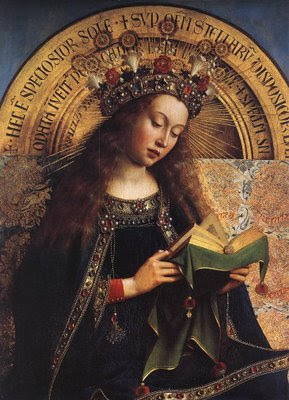 Notre-Dame - Page 3 Saint+Vierge,+Van+Eyck