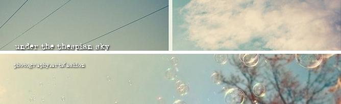 Under the thespian sky