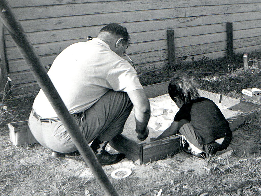 With Dad