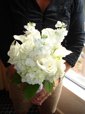 white rose bouquet bridesmaid. Bridal ouquet. White roses