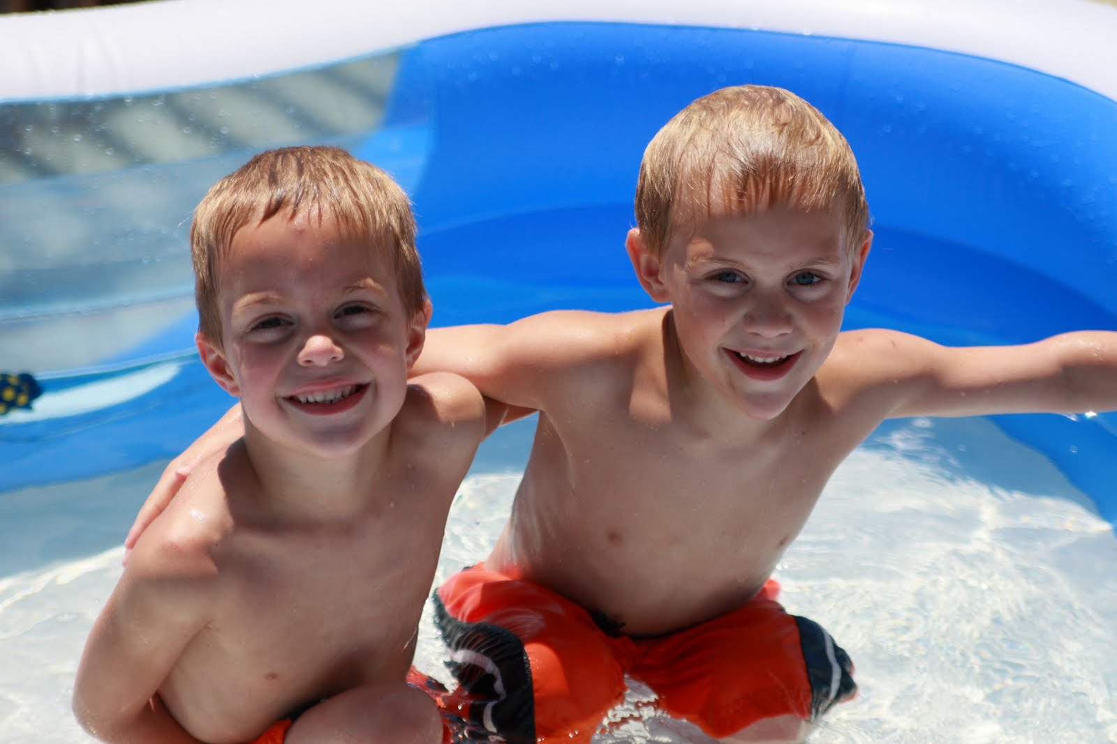 Boys Boys and more boys Summer Photo Opportunity 1 Backyard Water Fun