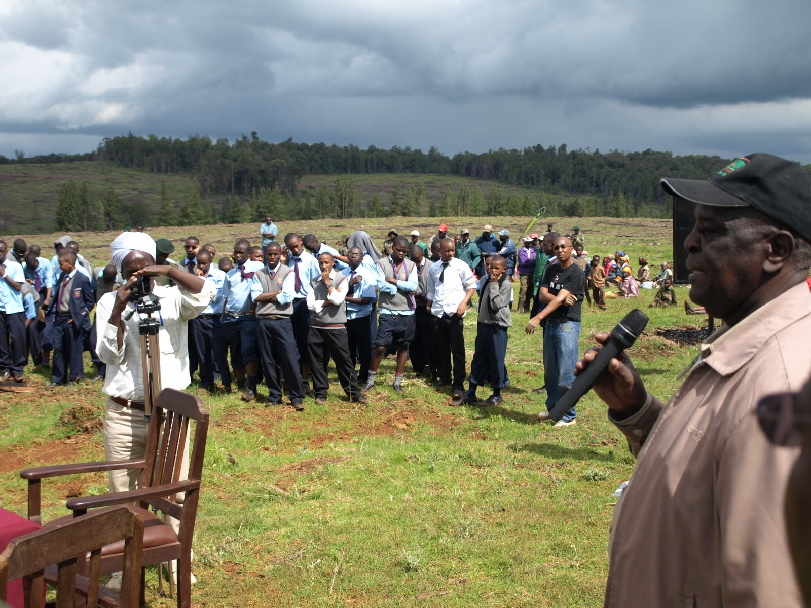 Kenya Forests Miss Kenya Leads Youth In Mau Planting