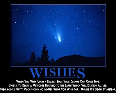 wishing on stars