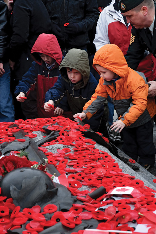 Remembrance Day Ottawa a new tradition created as old as the children in 