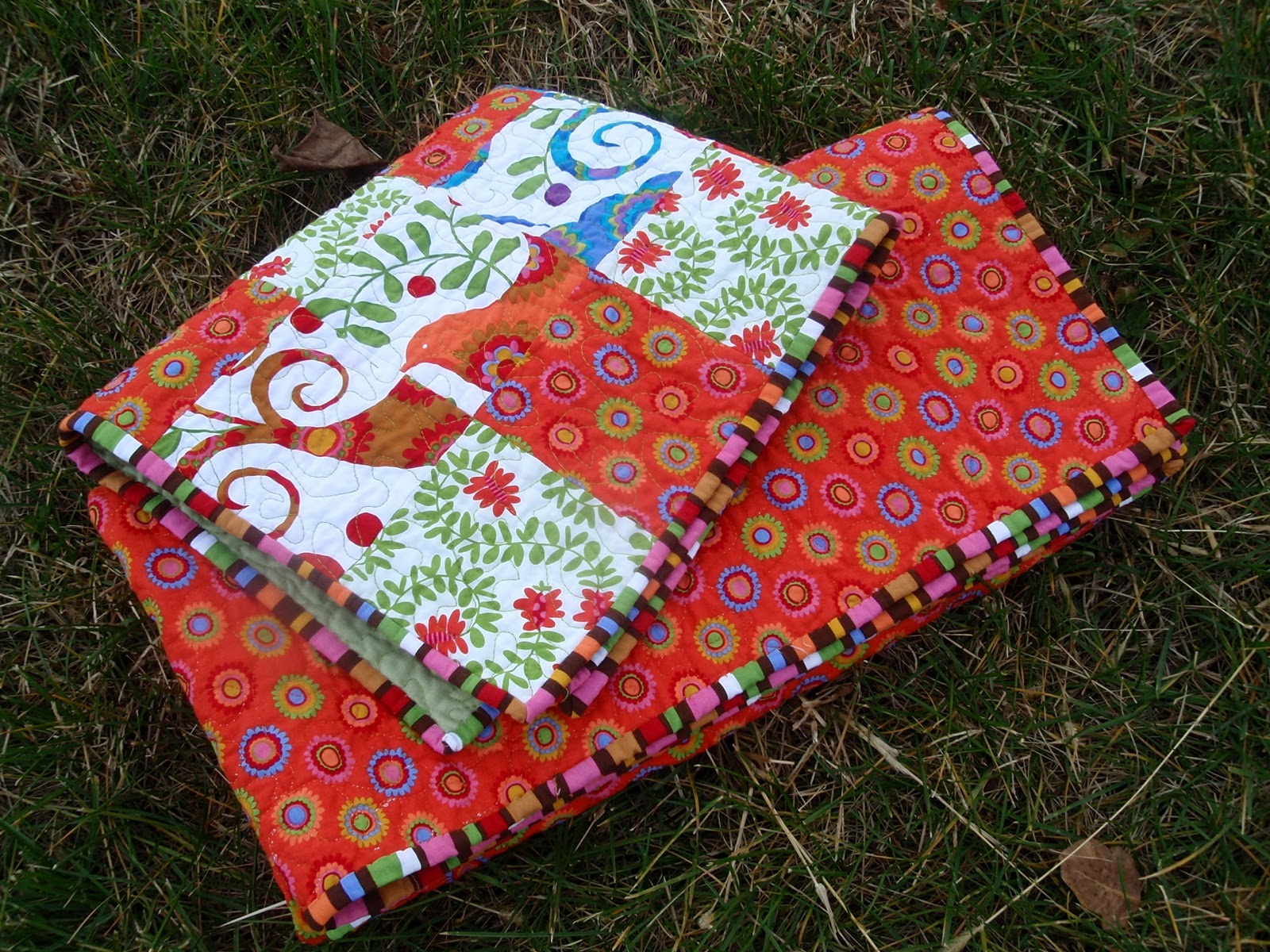 Oxford Impressions Baby Quilt, Changing Pad and Soft Burpie. Michael