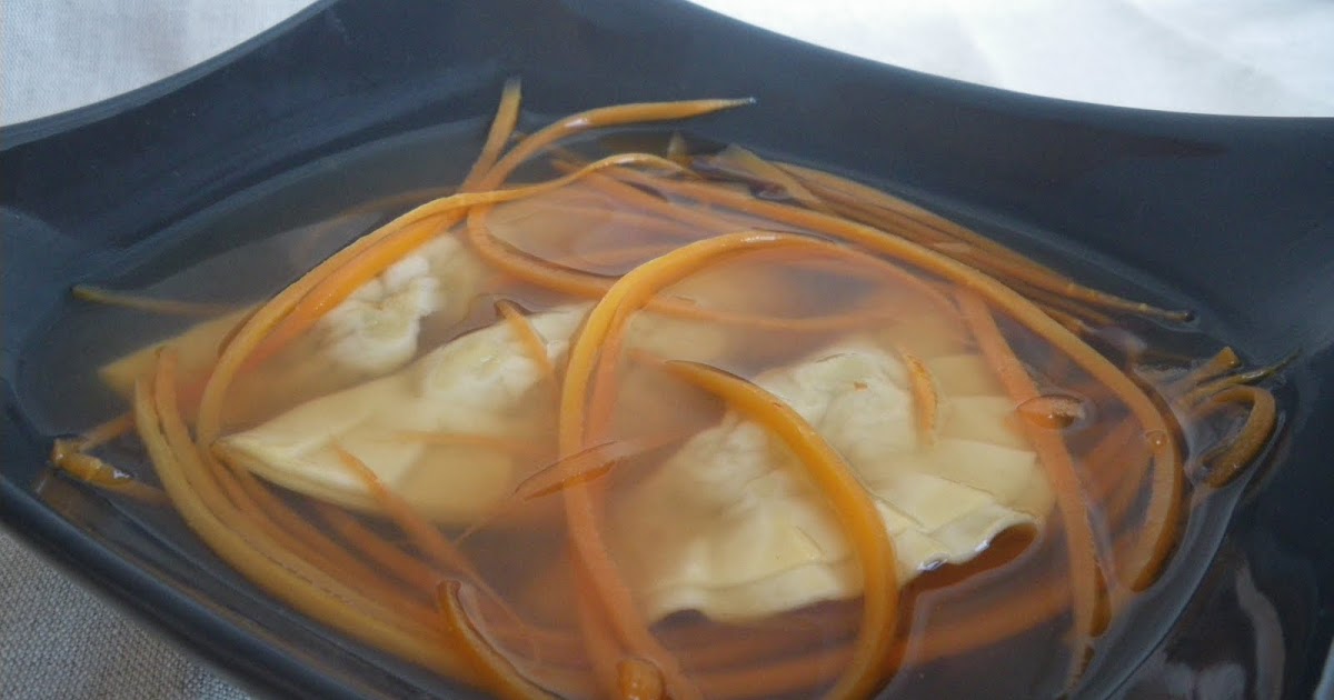 Chic, Chic, Chocolat... bouillon asiatique, ravioles au canard confit.