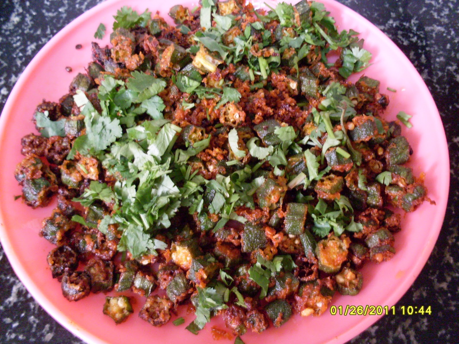 PASSION4COOKING Ladies Finger Fry (Dry)