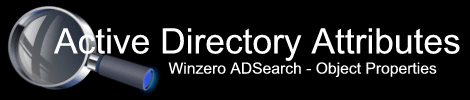 Active Directory Attributes