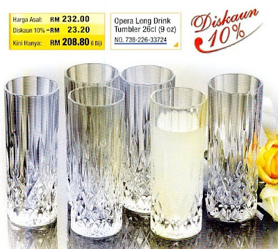 set gelas