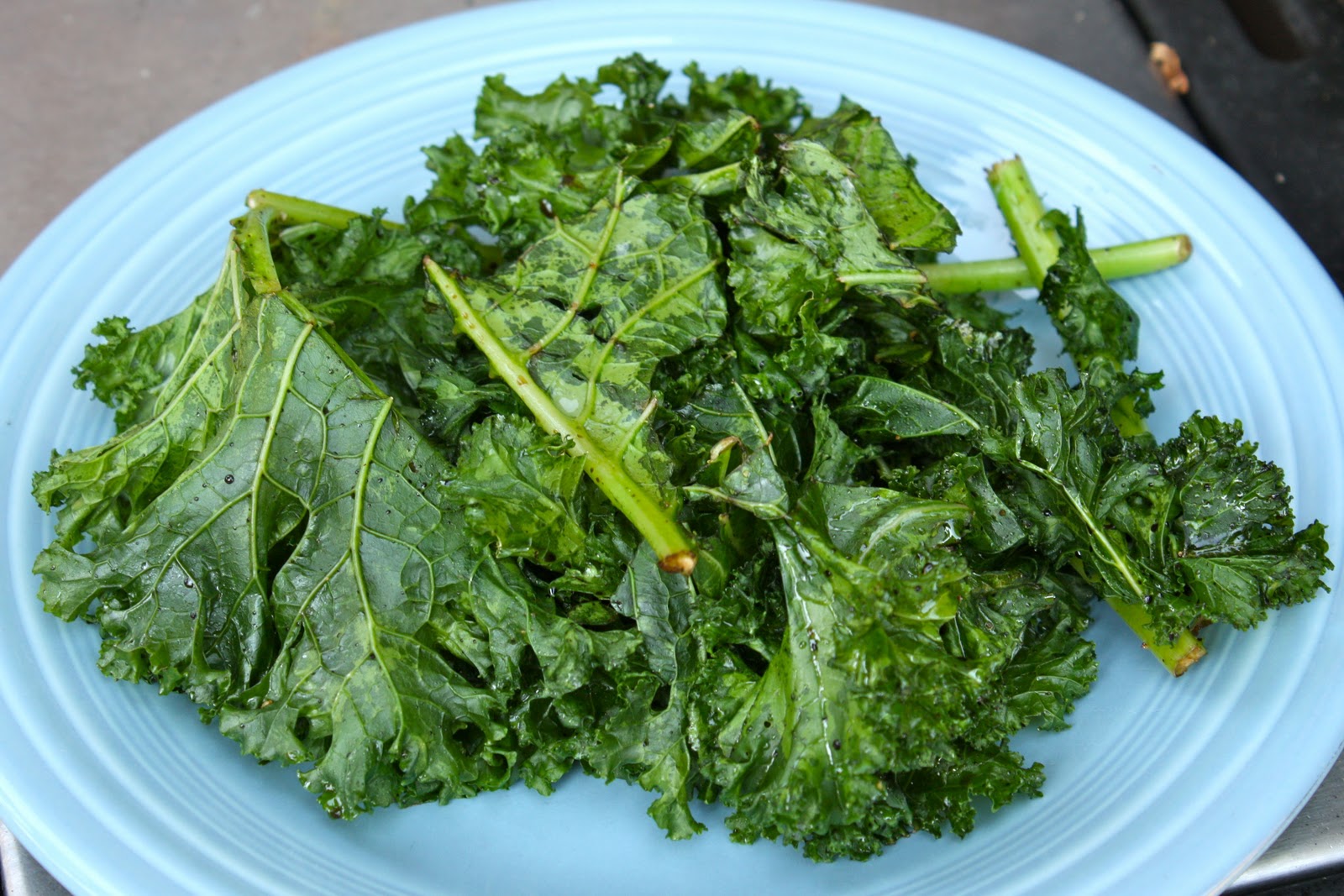 18 Hour Kitchen Grilled Kale