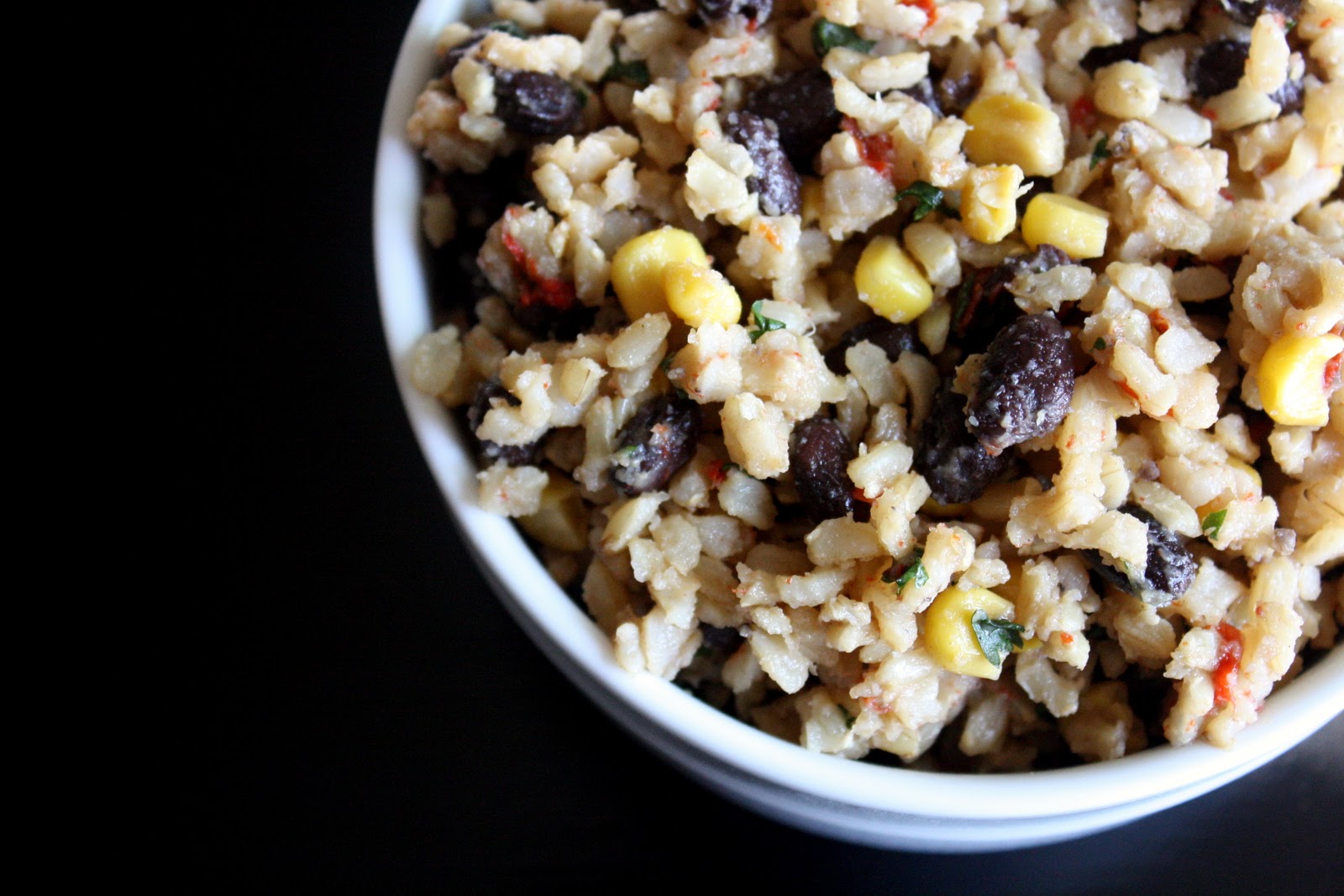 Read It & Eat Brown Rice with Black Beans
