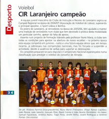 CIRL - Juvenis Masculinos Campeões Regionais