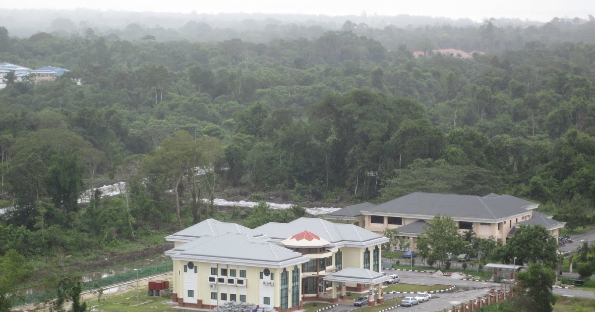 The Mukah Gambar Udara Untuk Bangunan Pejabat Jabatan Agama Islam