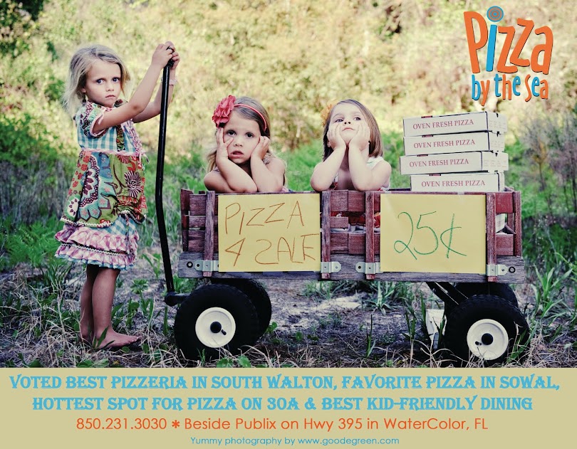 Pizza by the Sea in WaterColor, Florida