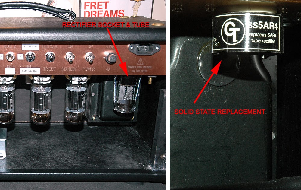 Ryan's Guitars Groove Tubes Solid State Rectifier for Kingsley ToneBaron