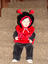 Taylor is going as a LADY BUG (a cute one)