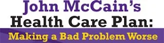 McCains healt care plan