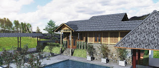 Desain Rumah Bambu