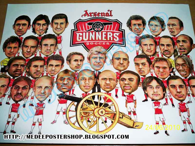 Arsenal Logo Cartoon