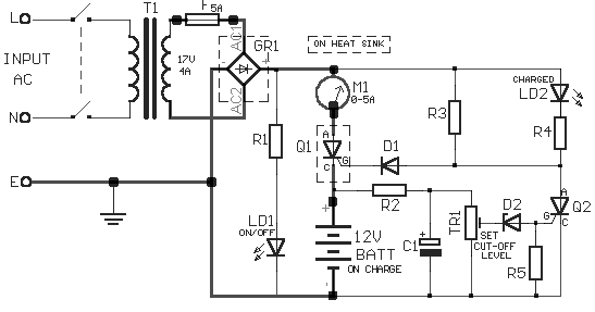 Car Battery Charger 12Volt Circuit Diagram |AUDIO AMPLIFIER SCHEMATIC