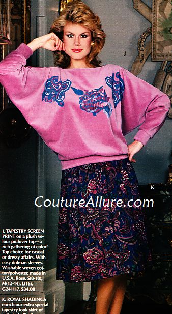 Couture Allure Vintage Fashion: Awful 80s Fashion #6