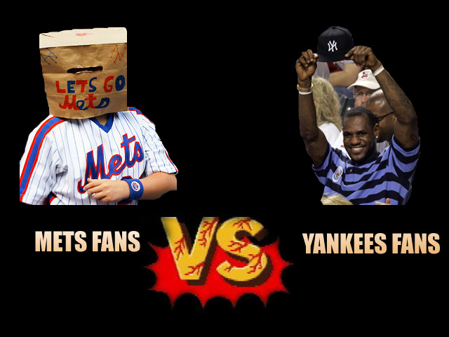 Random Acts of Ben: Random Mets Vs. Yankees Fans