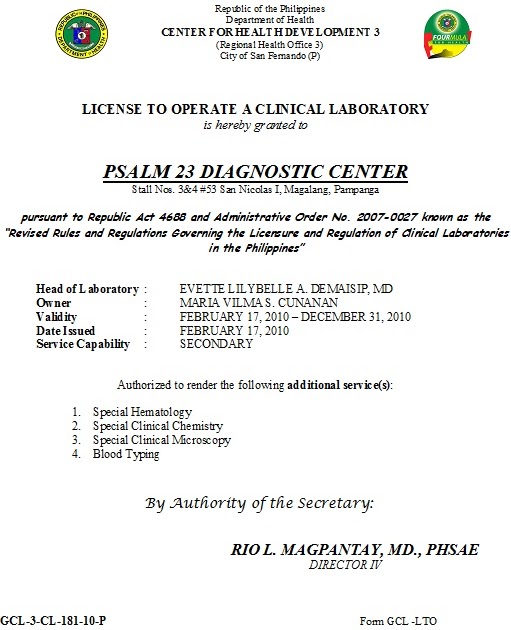 Medical Technologists' Life in a Clinical Laboratory + Malaria