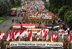 Aksi solidaritas untuk Palestina