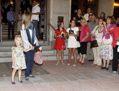princess leonor. Princess Letizia and Infanta