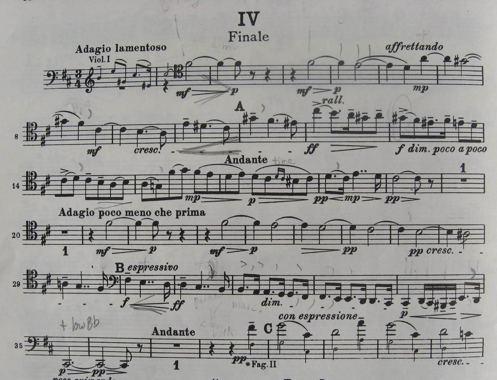 bassoon blog Beethoven, Leshnoff and Tchaikovsky Symphony no. 6