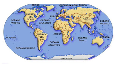 Mapa Globo