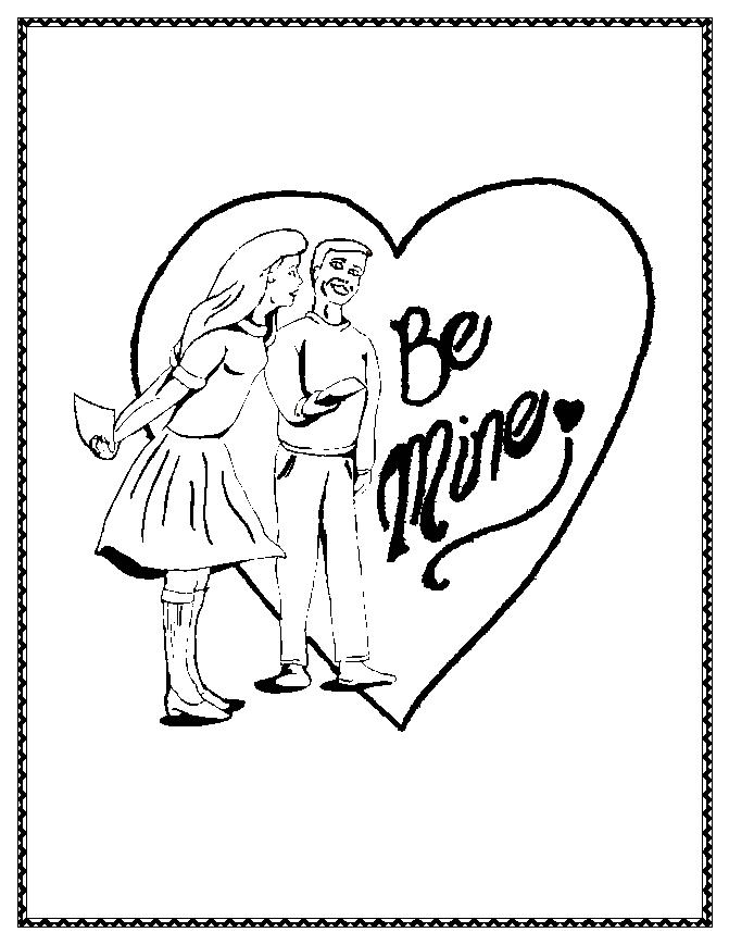 Birthday Party Coloring Pages. Valentine Coloring Pages