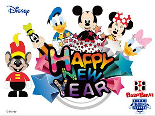 Disney New Year Cards