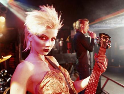 glam rock hairstyles. then