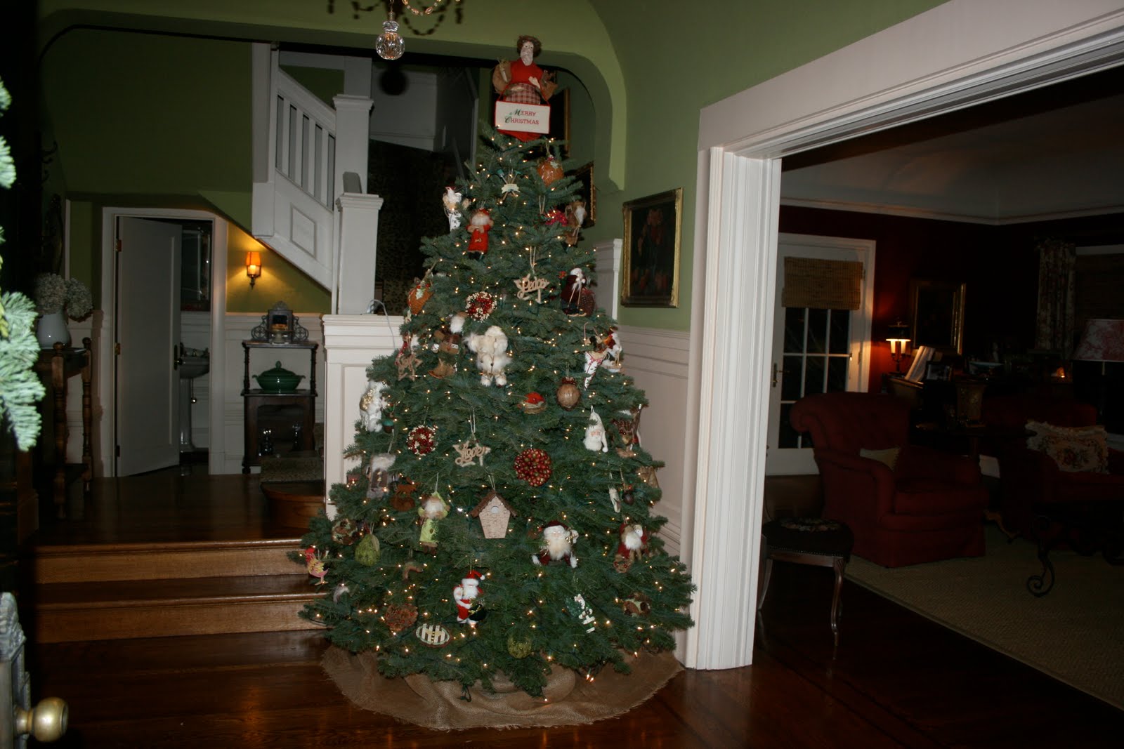 vignette design: O Christmas Tree